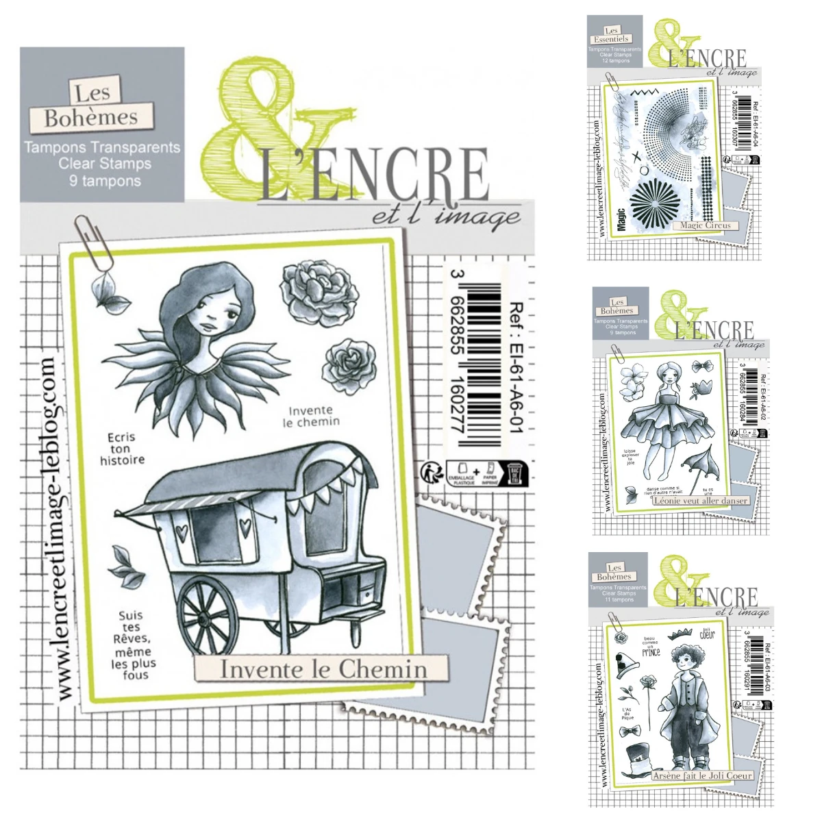 

New 2026 Magic Circus Transparent Clear Stamps Silicone Seals for DIY Scrapbooking Photo Album Card Making Stamp Set