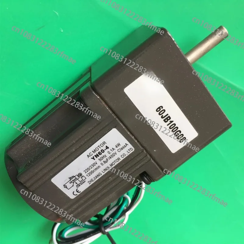

Двигатель YN60-4 220/230 В, головка-редуктор 60JB100G08, демпфированный двигатель, двигатель роликового гладильного стола