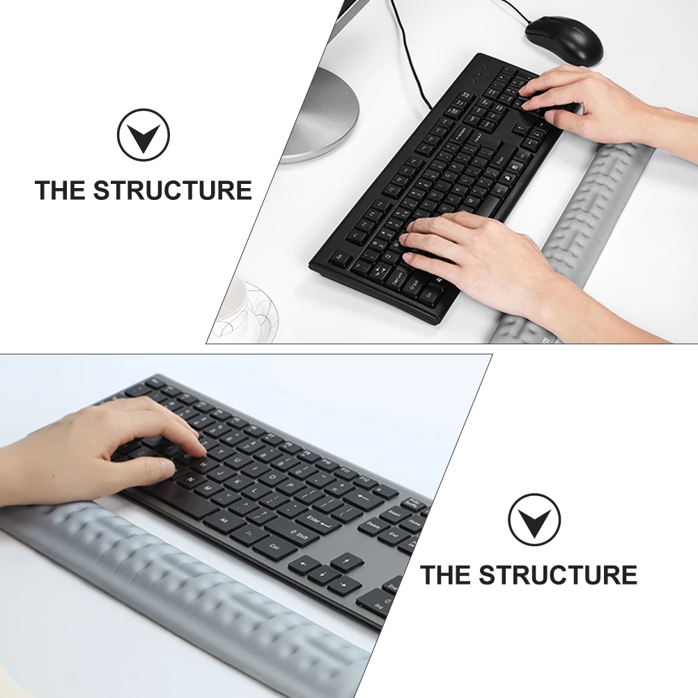

Ergonomic Wrist Cushion Memory Foam Hand Holder Pad for Keyboard Human Body Rest