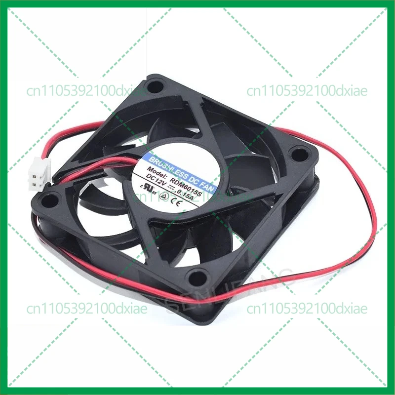 

3pcs For XINRUILIAN RDM6015S DC12V 0.15A 2Lines 6015 6CM 60MM 60X60X15MM Cooling Fan