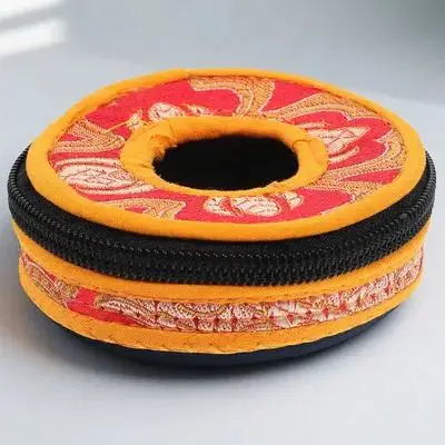

Nepal Meditation Bell Sleeve Handmade Durable Protector Cover Case Suitable for Bell Storage Container Tibetan Style Carrying