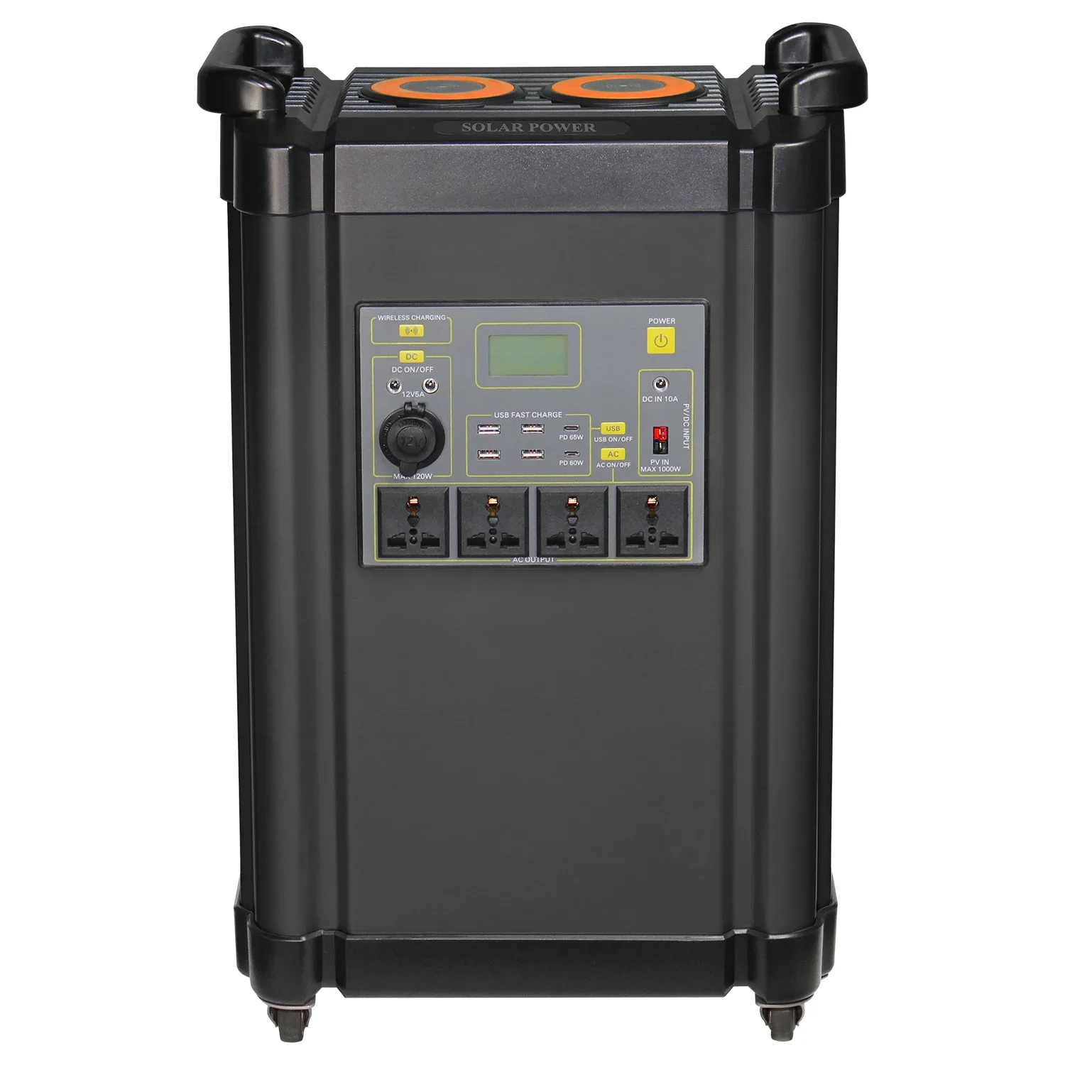 4KW-5KW Portable Power Solar System Pure Sine Wave, Lithium Battery Power Station