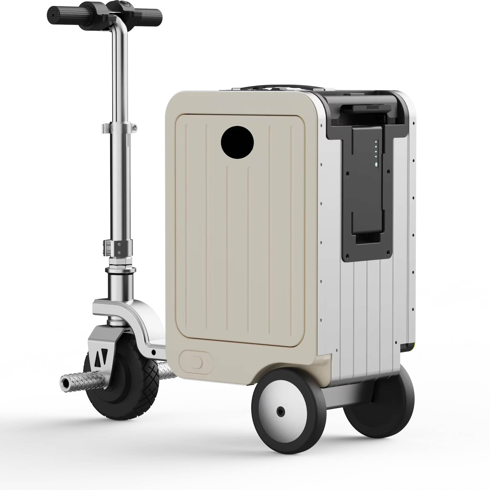 

2026 new arrivals Hot Sale 20 Inch Electrical Luggage Scooter Portable Boarding Luggage with USB Charging Port