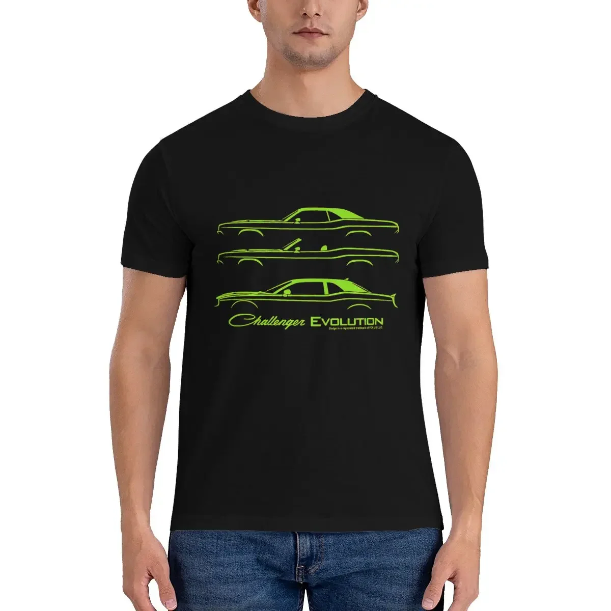 1970-2017 Dodge Challenger Models Evolution T-shirt Tee Shirt New Daily Classic All-Match