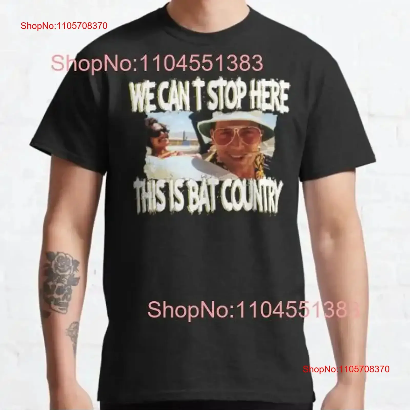 Fear And Loathing In Las Vegas T Shirt Size S 5XL vintage Washed Breathable designer clothes Slightly Unisex streetwear