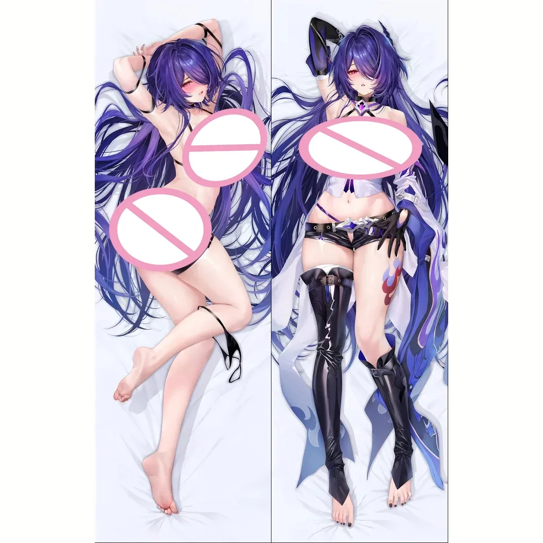 

New Pattern Honkai: Star Rail Pillowcase Acheron Dakimakura Anime Game Hugging Body Pillow Cushion Cover Gifts