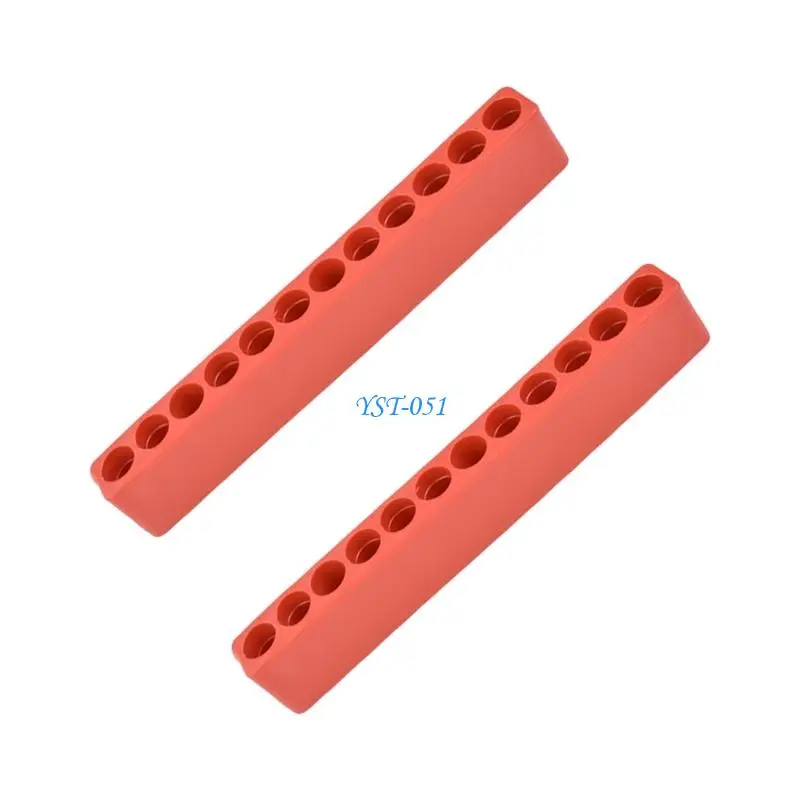 E15A Organized 12 Space Bit Container For 6.35mm Shank Screwdriver Insert Bits