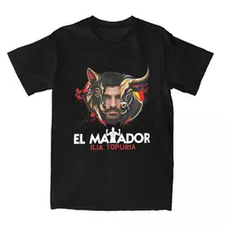 EL MATADOR ILIA TOPURIA zwycięzca dla mężczyzn kobiety T Shirt Merch koszulka w stylu vintage t-shirty bawełniane nowe topy przyjazdowe