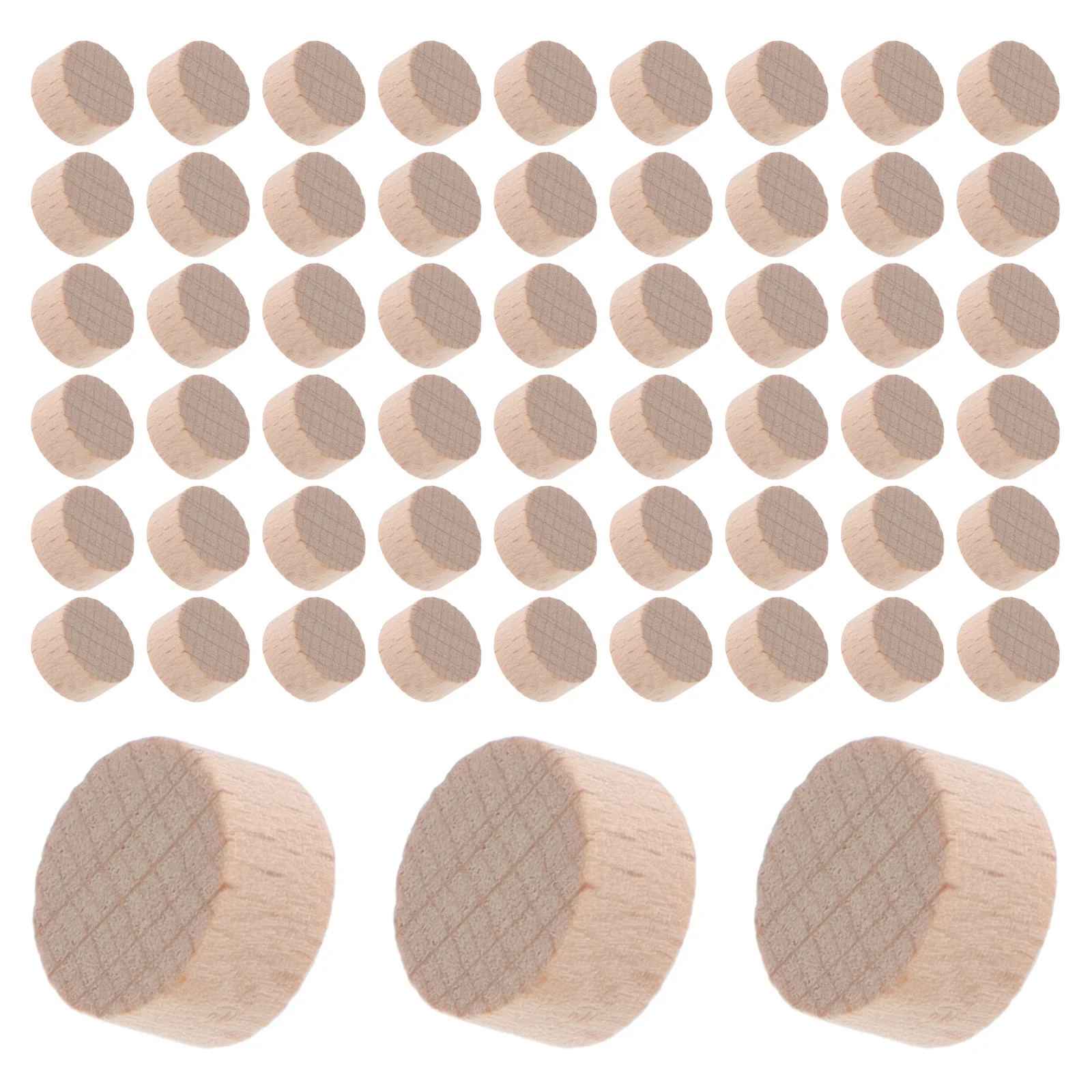 

200pcs Natural Beech Wood Slices 1Cm Round Unfinished Wooden Discs For Diy Craft Painting Wood Burning Projects Home Decor Party