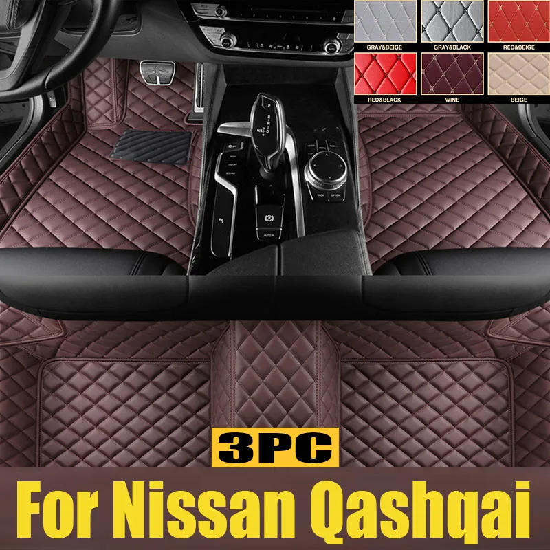 

Car Floor Mats For Nissan Qashqai Dualis J10 2006~2013 Waterproof TPE Foot Covers Matt Left Wheel Driver Carpets Car trunk mat