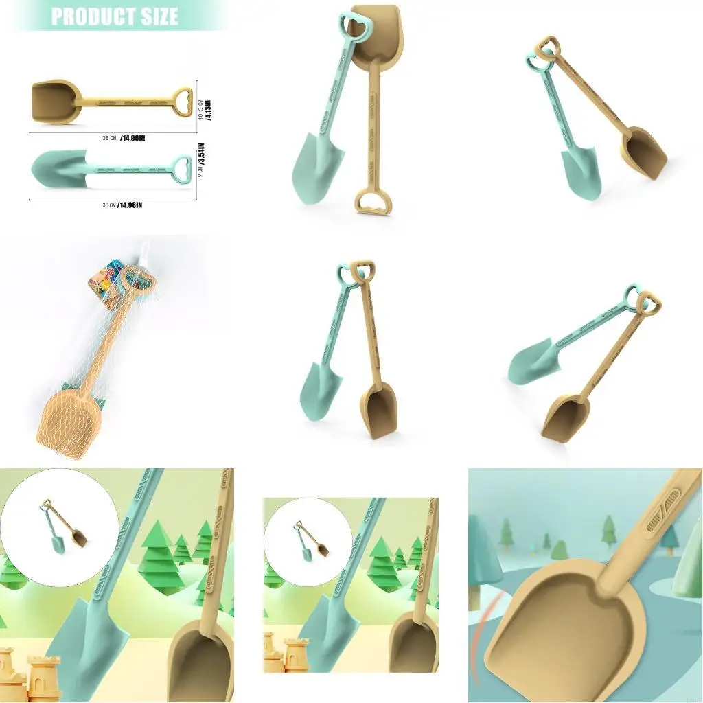 Kindergarten und Strandschaufel Spielzeug Kreativität Sand und Schneespiel Schaufel Spielzeug 2pcs l8rb