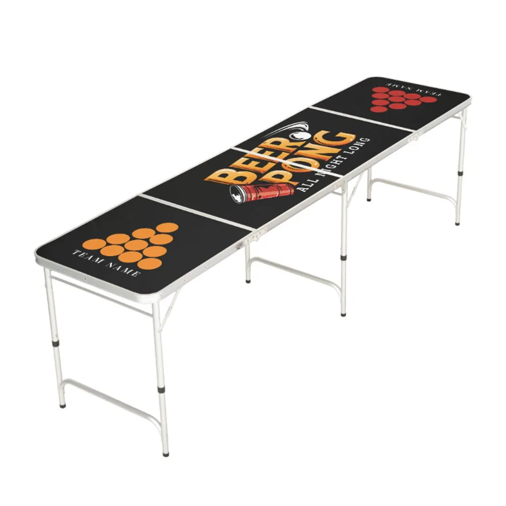 Professional 8 Foot Portable Beer Pong Ping Pong Outdoor Folding Table
