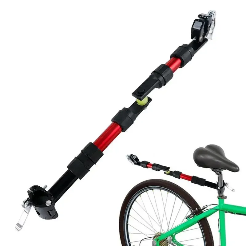 自転車牽引ヒッチ 270 度回転自転車トレーラーアダプターアタッチメント自転車積載アタッチメント接続サイクリングアクセサリー