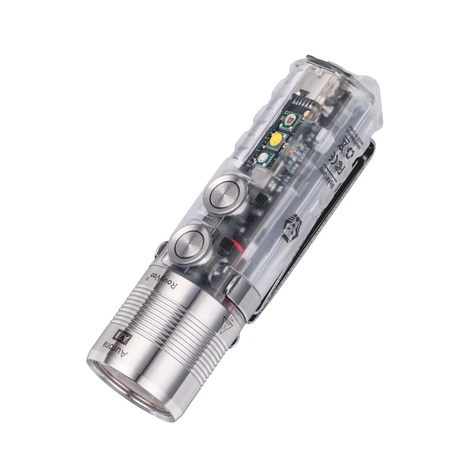 

Универсальный фонарик EDC RovyVon Aurora A28 (G2) USB-C