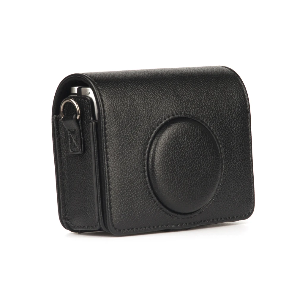 Retro Camera Bag PU Leather Cover For Fujifilm Instax Mini EVO With Shoulder Strap Protective Camera Case Shoulder Bag