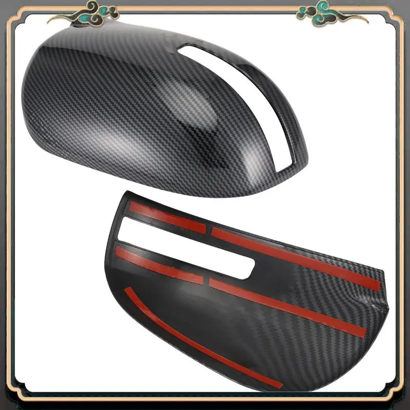 

M45K-Carbon Fiber Car Rear View Mirror Cover Trim For Mitsubishi Outlander 2013 2014 2015 2016 2017 2018 2019