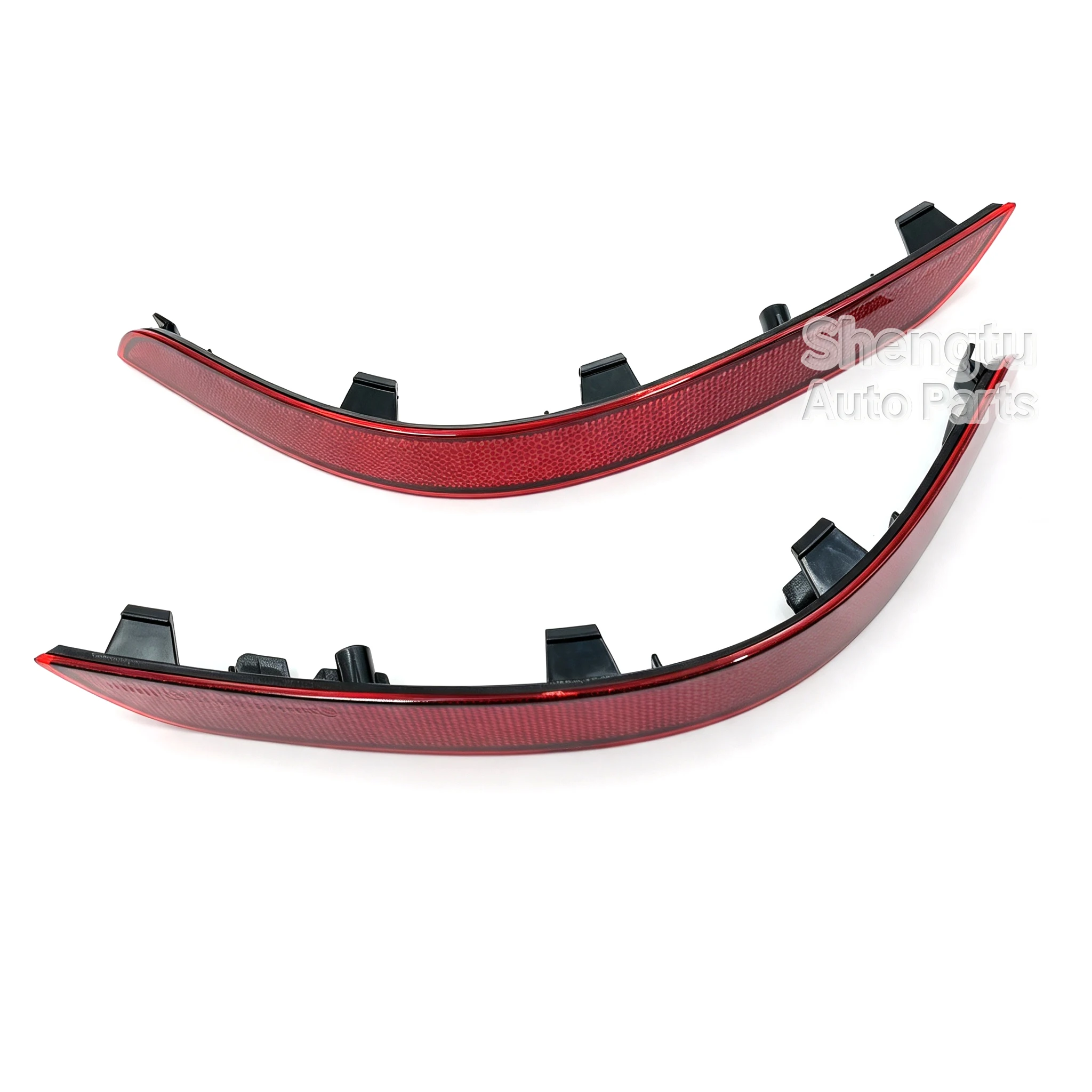 1Pair  2048200374 2048200474 Rear Left And Right Bumper Reflector for Mercedes Benz X204 GLK GLK350 2013 2014 2015