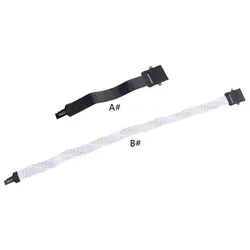 Soft Flat FPC Cable Extender TF Male to SD Female Extension Cable for 3D Printer, Car, GPS, TV, DVD, DVR, LED/LCD Scree