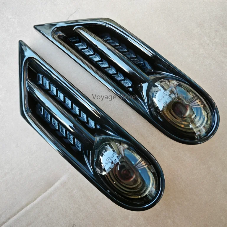 

Suitable for BMW Mini MINIR55R56R57R58R59JCW piano black leaf board light smoked black turn signal light