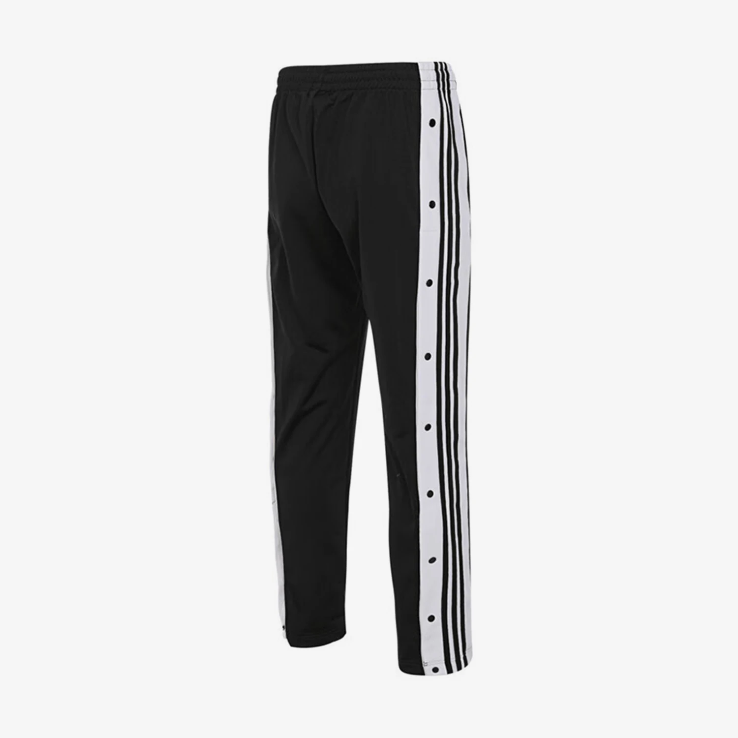 Adidas Official Genuine Three Stripes Women's Side-slit Sport Casual Straight-leg Pants IU2519