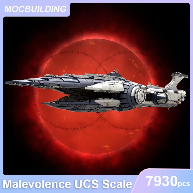 MOC Building Blocks DIY Assemble Bricks Malevolence UCS Scale Model Space Creative Collection Display Holiday Toys Gifts 7930PCS