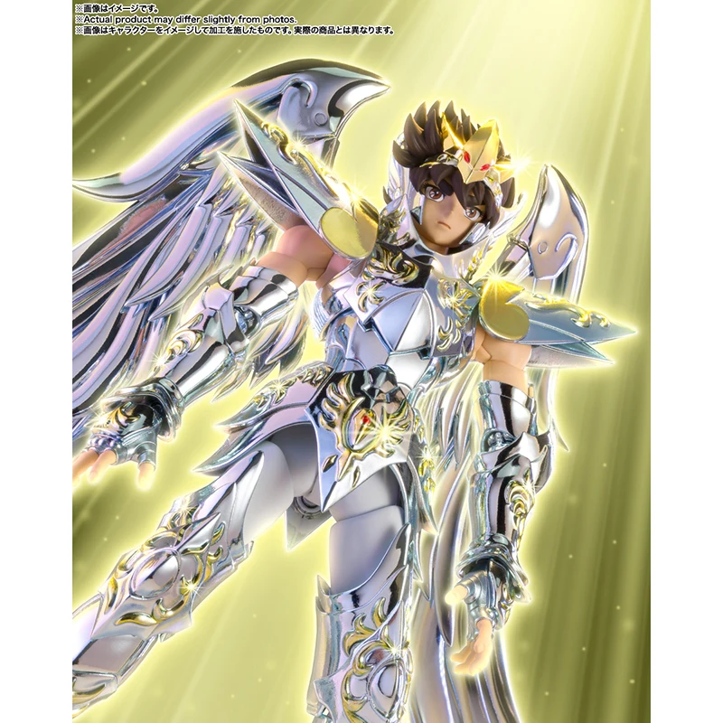 100% Original Bandai Saint Seiya Myth Cloth EX Pegasus Seiya God Cloth Anime Action Collection Figures Model Toys