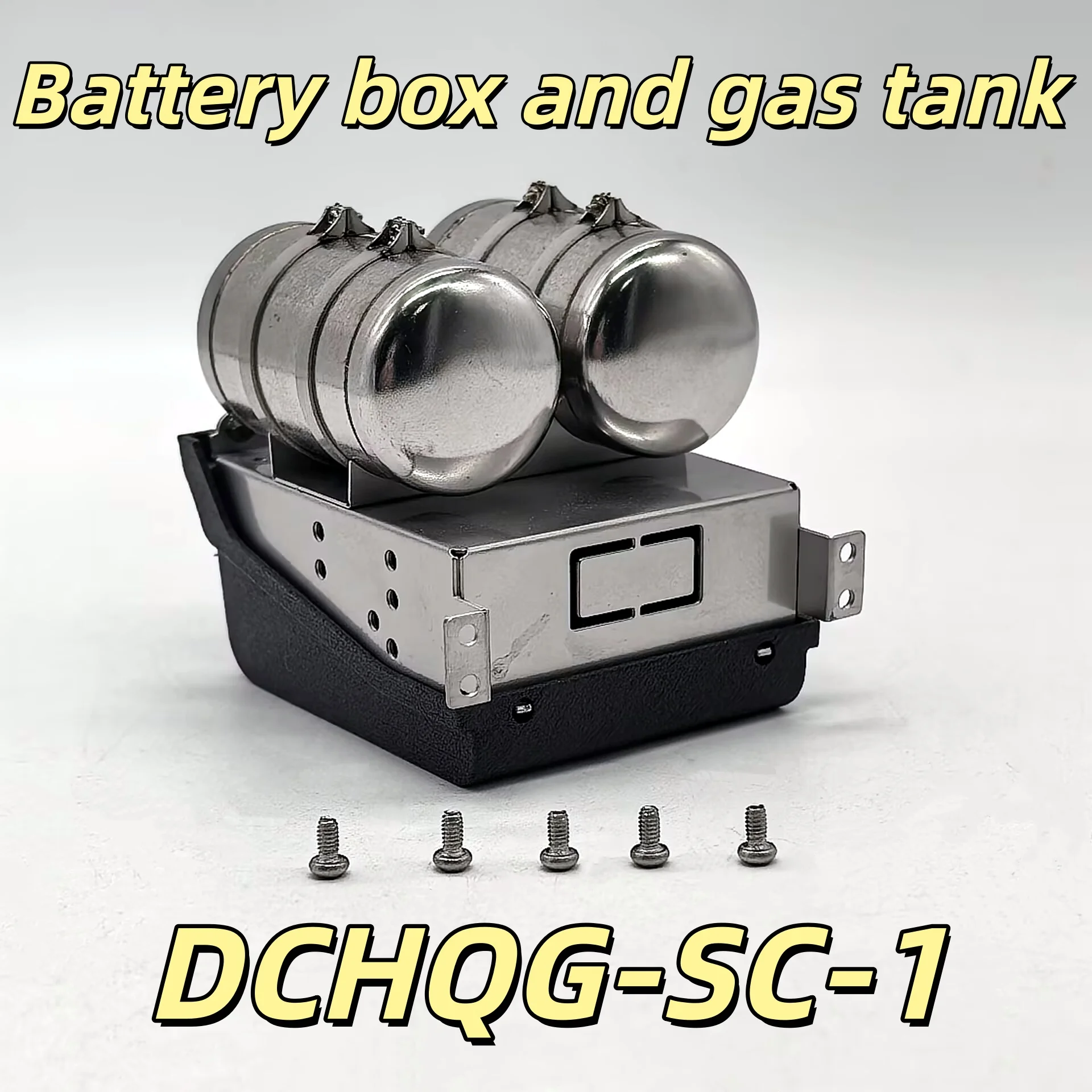 

Scaleclub RC 1/14 Battery Box Gas Tank Truck Model For Tamiya Lesu Rc Truck Trailer Tipper For Scania 770S R620 R470 Parts 1 set