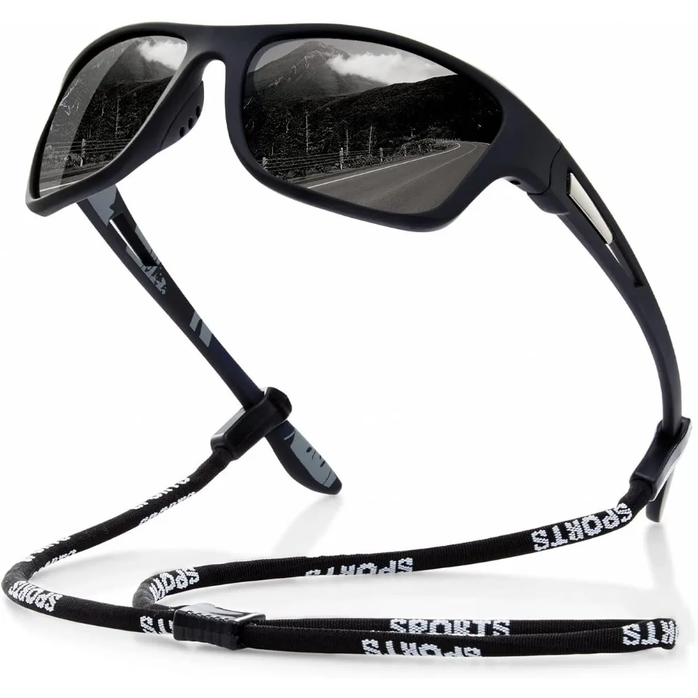

Lunettes de sport polarisées pour hommes : protection UV400 pour conduite et pêche
