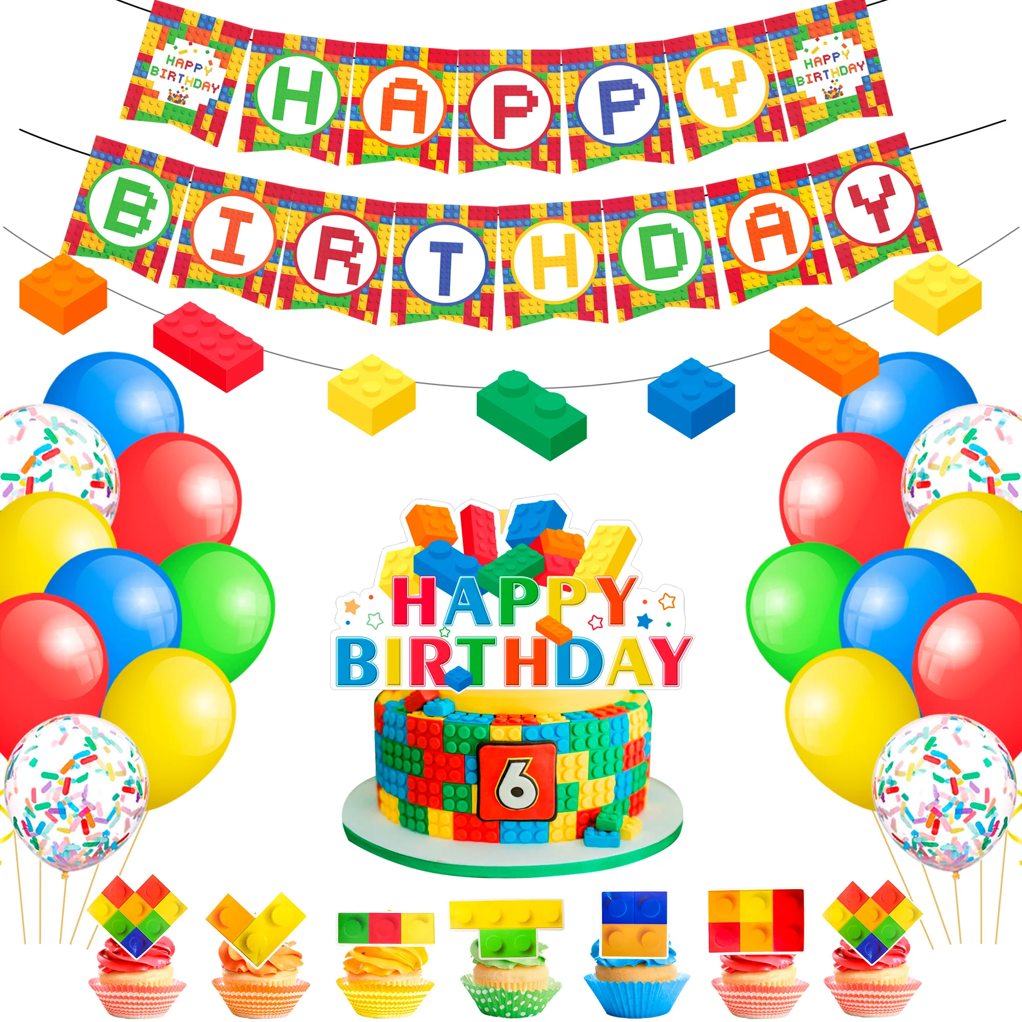 53 Pcs Building Blo…