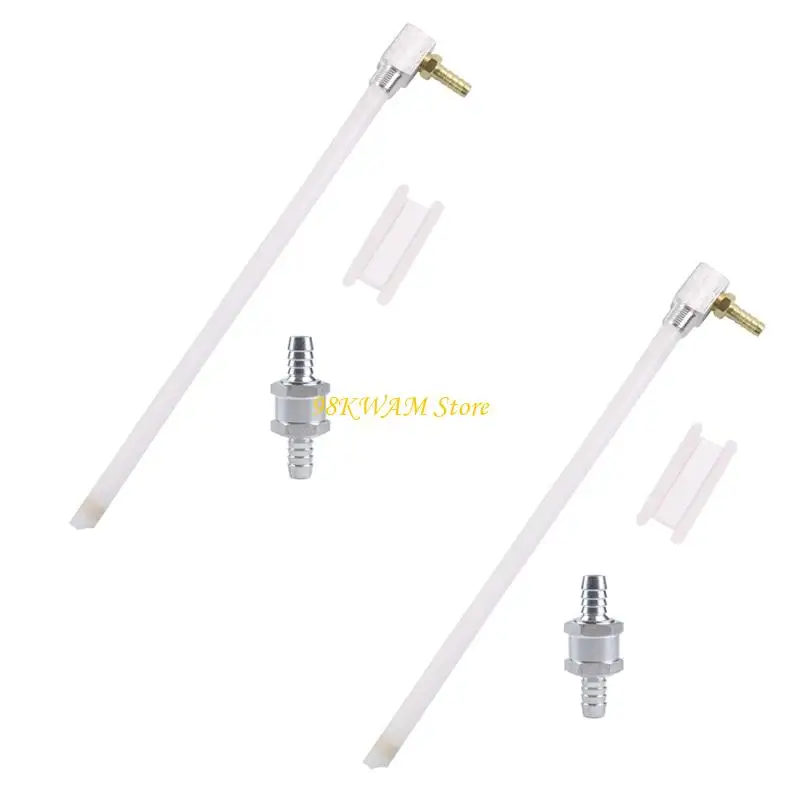 

Регулируемый топливный бак, всасывающая трубка, шланг с обратными клапанами 8 мм, подходит для морского применения этанола E10