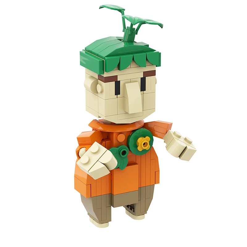 Gobricks MOC لعبة المغامرة شخصية أمي وأبي Brickheadz بنة مجموعة عمل أرقام الطوب المشهد قاعدة لعب الاطفال هدية