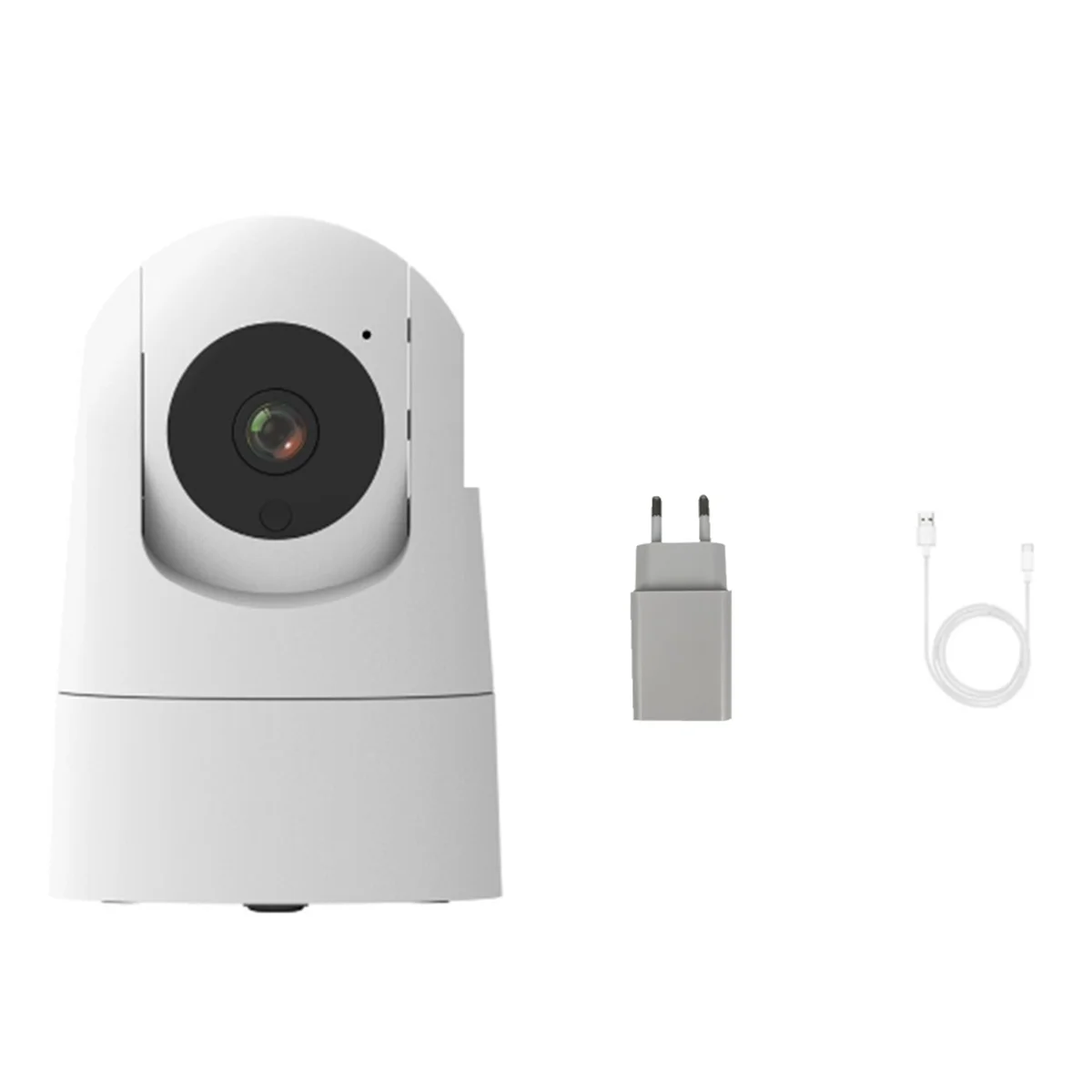 WiFi Camera 5G Video Surveillance Camera Mini Indoor Security Camera White EU PLUG