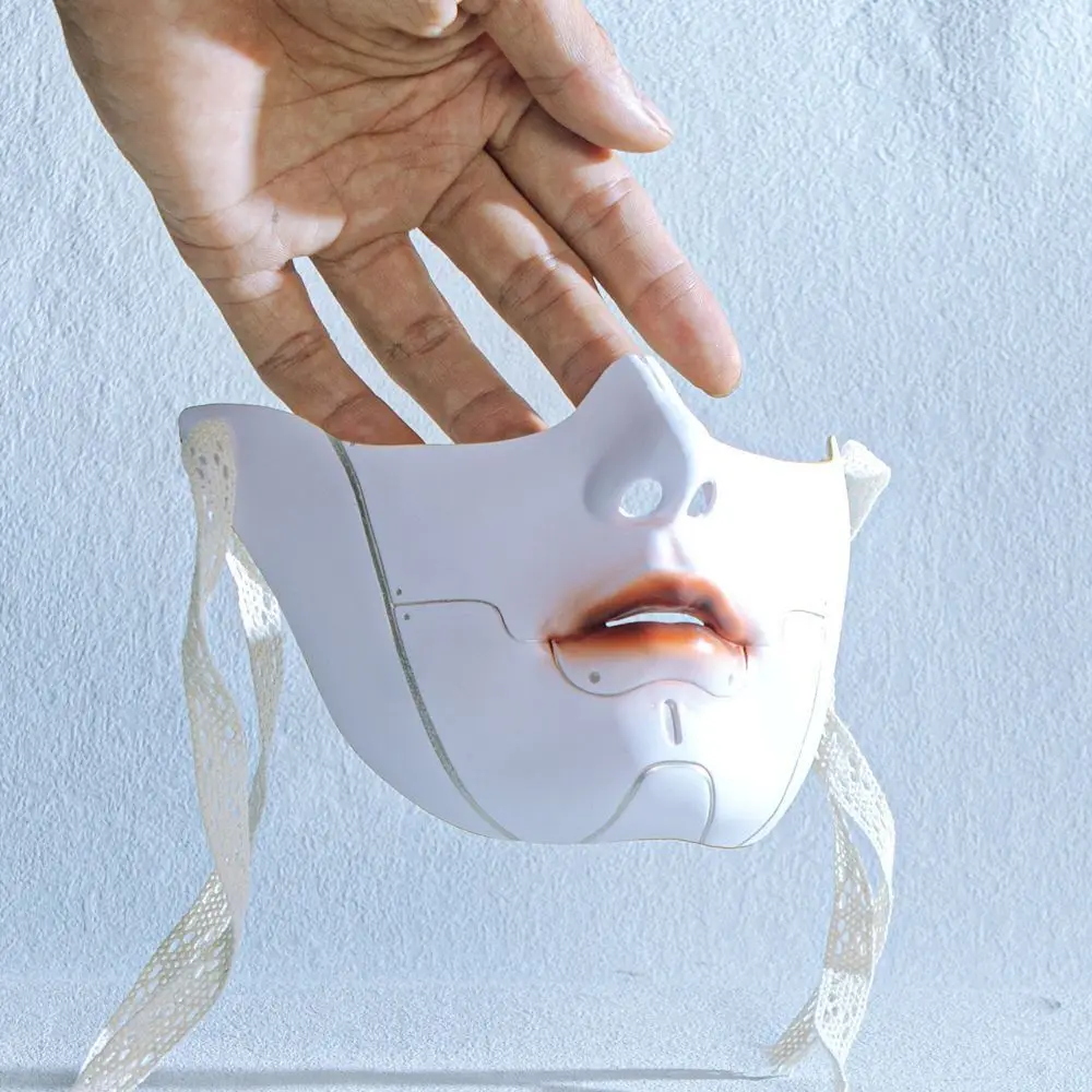 Mascarada de lujo estilo antiguo máscara facial suministros de fiesta máscara de ojos maquinaria máscara hombre adulto creativo Anime Cosplay disfraz profesional