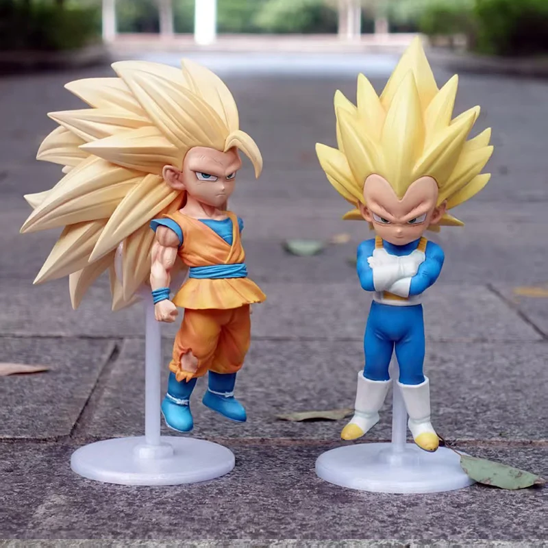 

Мультяшная аниме-фигурка Dragon Ball Z Super Saiyan 21 см Prince Vegeta ПВХ модель игрушки статуя кукла коллекция украшения подарок