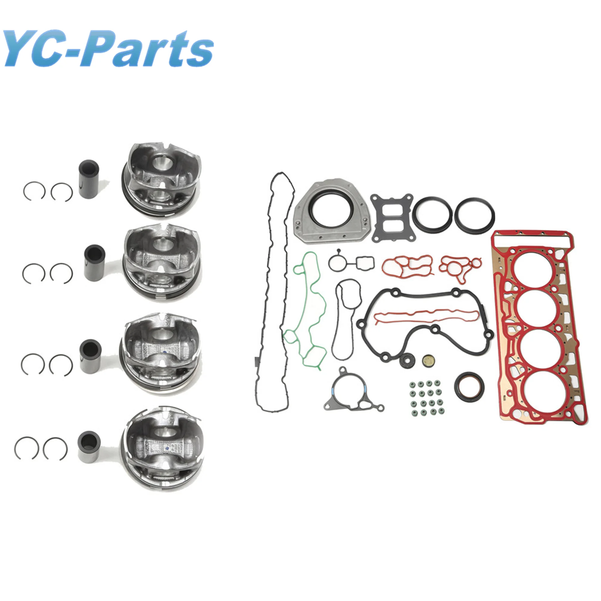 

Cylinder Head Seal Gasket kit MK3 1.8T Engine 23MM Piston +0.50mm for AUDI A4 A5 SEAT Exeo Leon Toledo SKODA Superb VW CC PASSAT