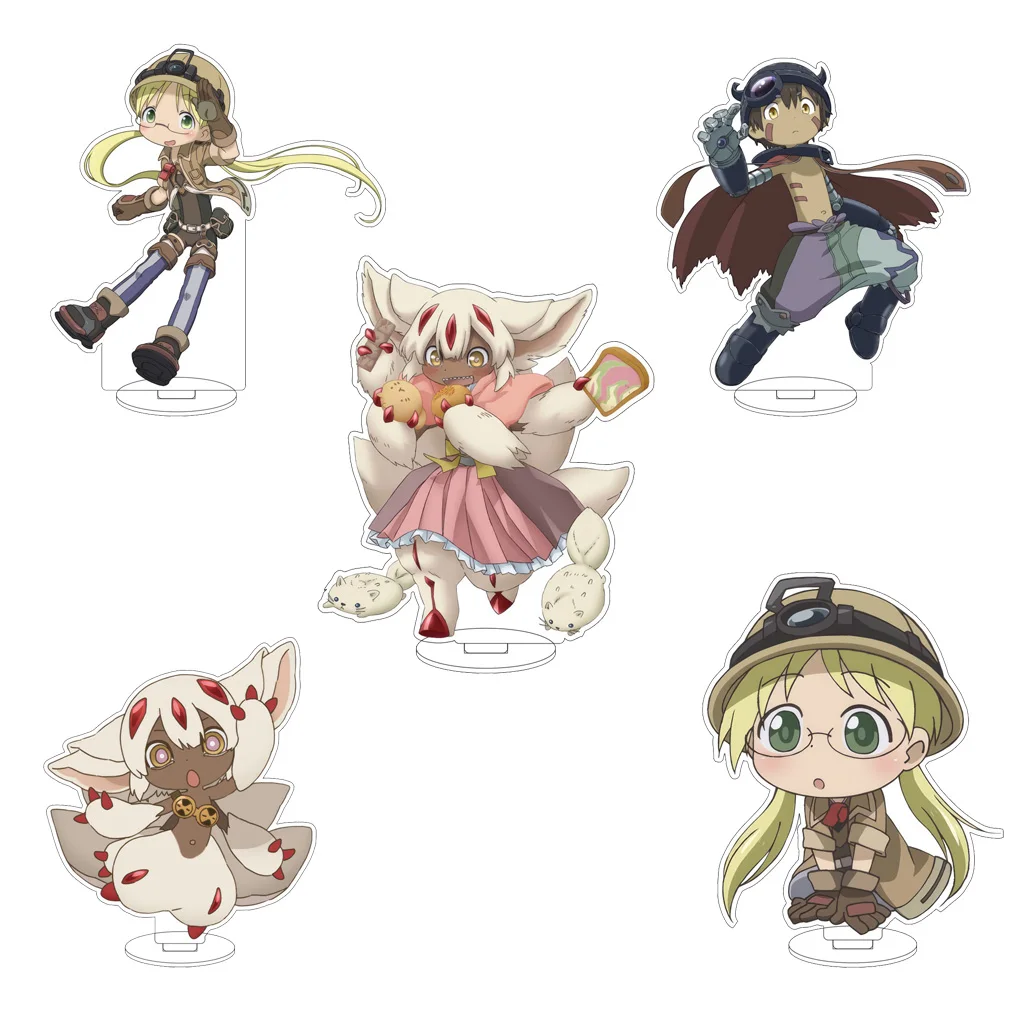 Figura Acrílica de Anime de 16 cm, Hecha en Abyss, Riko Reg Nanachi Ozen Marulk Rize Mitty, Adornos, Regalos Exquisitos de Navidad