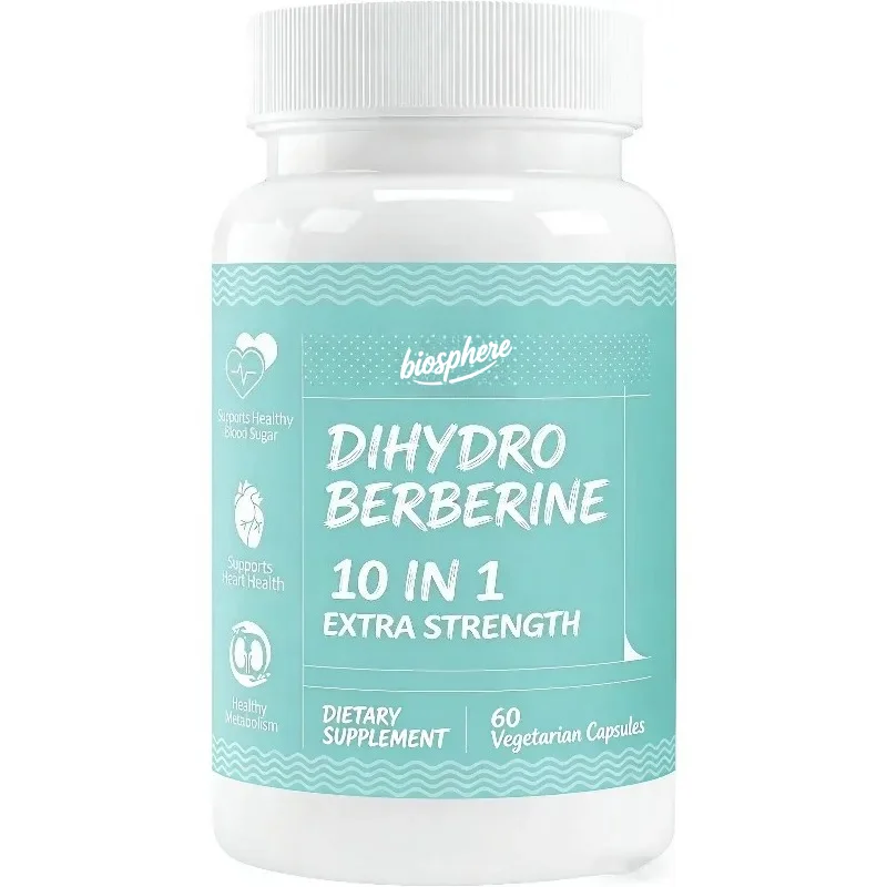 750mg berberine hydrochloride supplement contains Ceylon cinnamon, bitter gourd R-ALA、 Milk thistle immune health -60 capsules