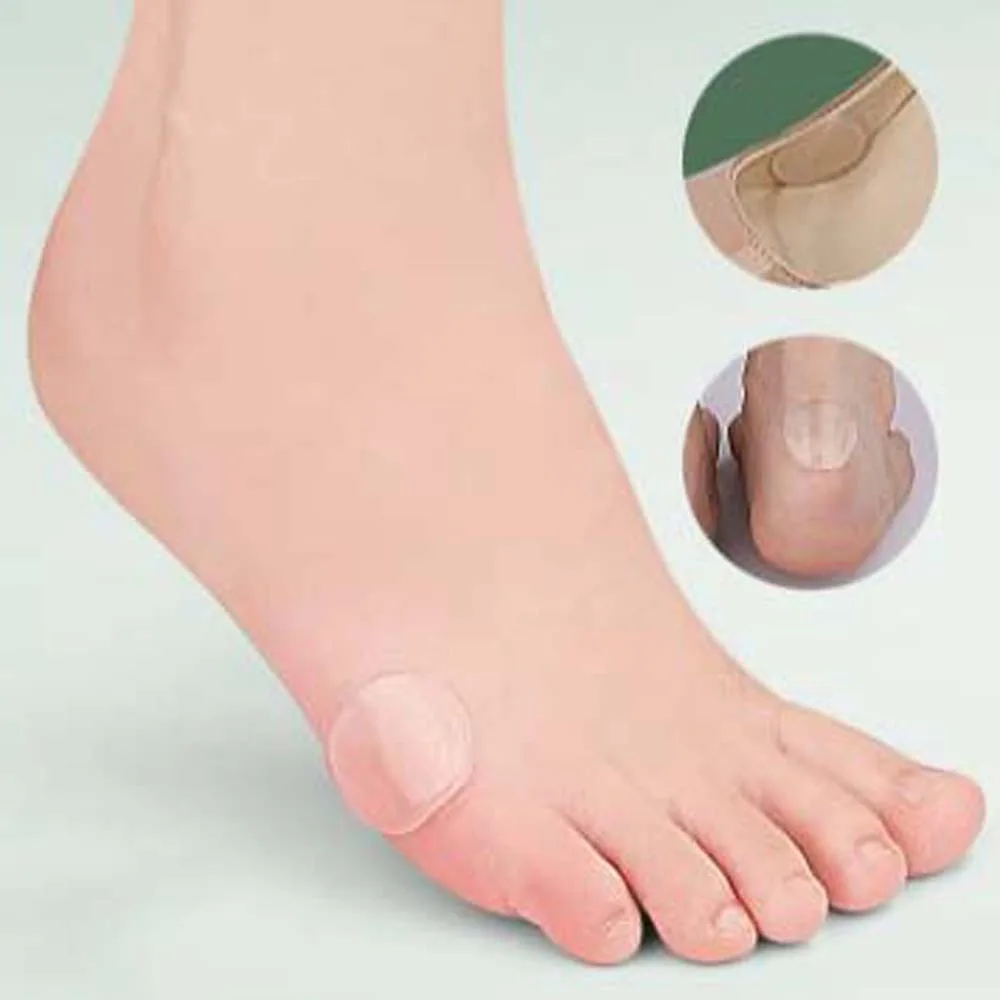 Confortável pé almofada remendo invisível calcanhar remendo ferramenta de cuidados com os pés resistente ao desgaste protetor de calcanhar adesivo gel à prova dwaterproof água esportes