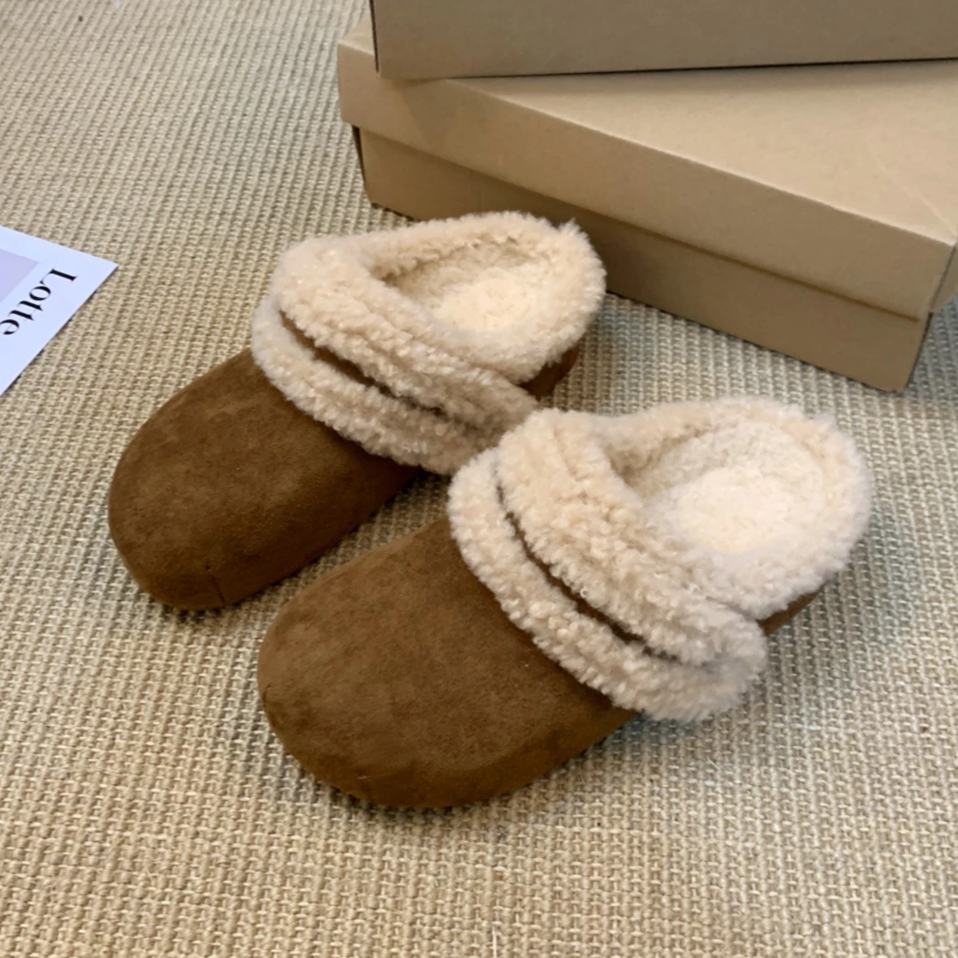 

Женские зимние пушистые тапочки, меховые домашние тапочки для женщин, меховая обувь на платформе для гостиной, женские толстые теплые напольные сандалии