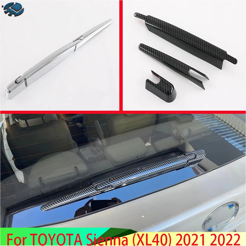 

Насадка для стеклоочистителя TOYOTA Sienna (XL40) 2021 2022 ABS Chrome