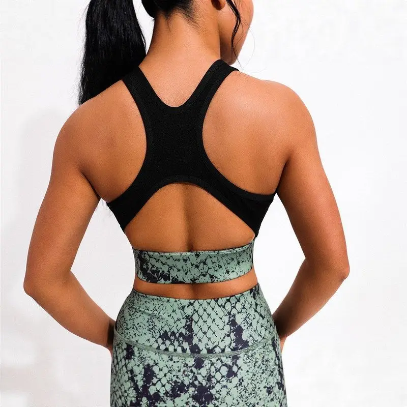 Sexy Snake Print Yoga Pants Women's Fitness Set Fashionable Cross-Border Leggings Comfortable Breathable Base Layer Pants