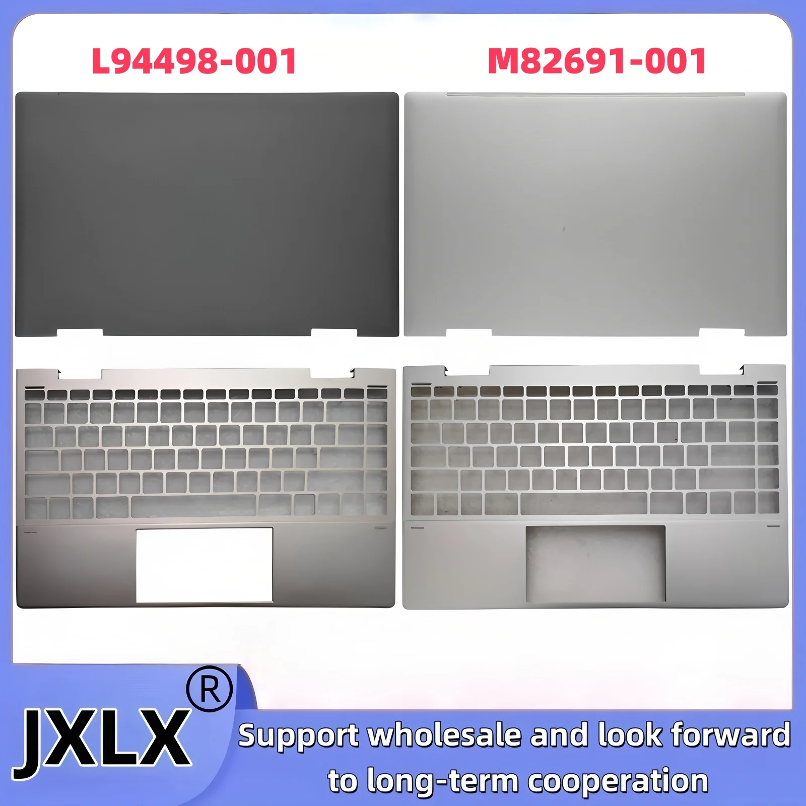 

JXLX ® Новинка для HP X360 13-AY 13Z-AY TPN-C147 L94498-001 M82691-001, задняя крышка ЖК-дисплея для ноутбука, верхний чехол/чехол для ноутбука, чехол для упора для рук