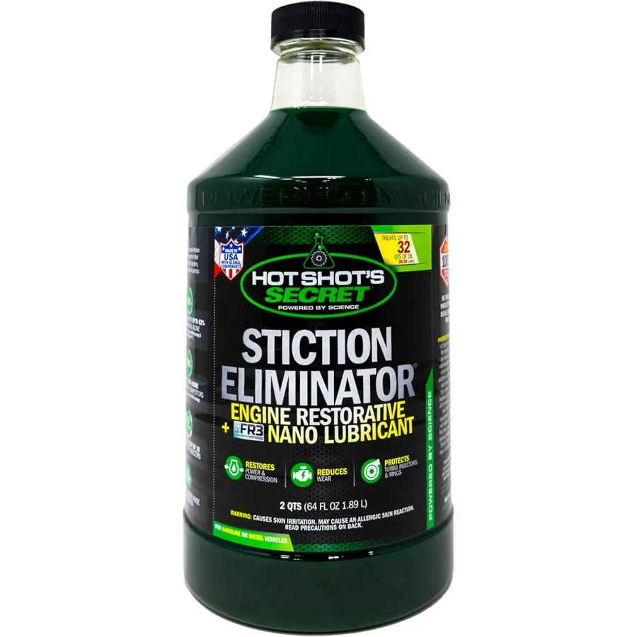 

HSS64Z Original Stiction Eliminator 64 Fluid Ounce Bottle Green for HighPerformance Hydraulic Systems and Precision Machinery A
