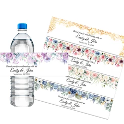 30 Stuks Custom Fles Etiketten Stickers Aangepast Elke Tekst Labels-Gepersonaliseerde Sticker Verjaardagen Doop Verloving Bruiloft Decor
