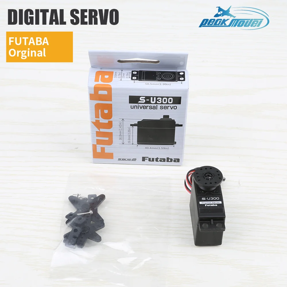 

Original Futaba S-u300 Universal Standard Digital Servo Support S.bus2 3003 3001 Upgrad 0.19s / 4.5kg