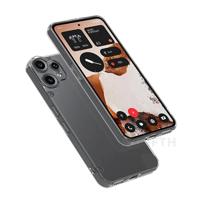 Simple Slim Soft TPU Clear Transparent Phone Case On For Nothing CMF Phone 2 Pro 5G CMFPhone2Pro Cover Fundas Capa Carcase Capa