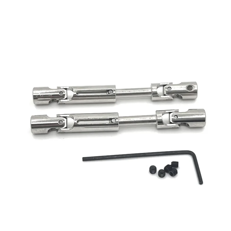 HOT-RC Car Upgrade Front & Rear Drive Shaft Kit For 1/12 MN98 MN99S RC Car Upgrade Parts