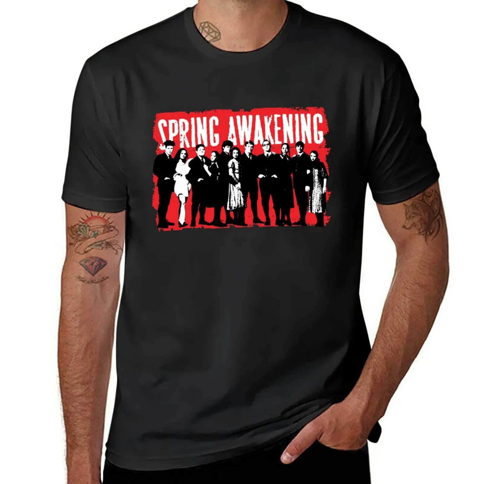 Spring Awakening OBC T-Shirt sublime plus size tops for a boy mens workout shirts