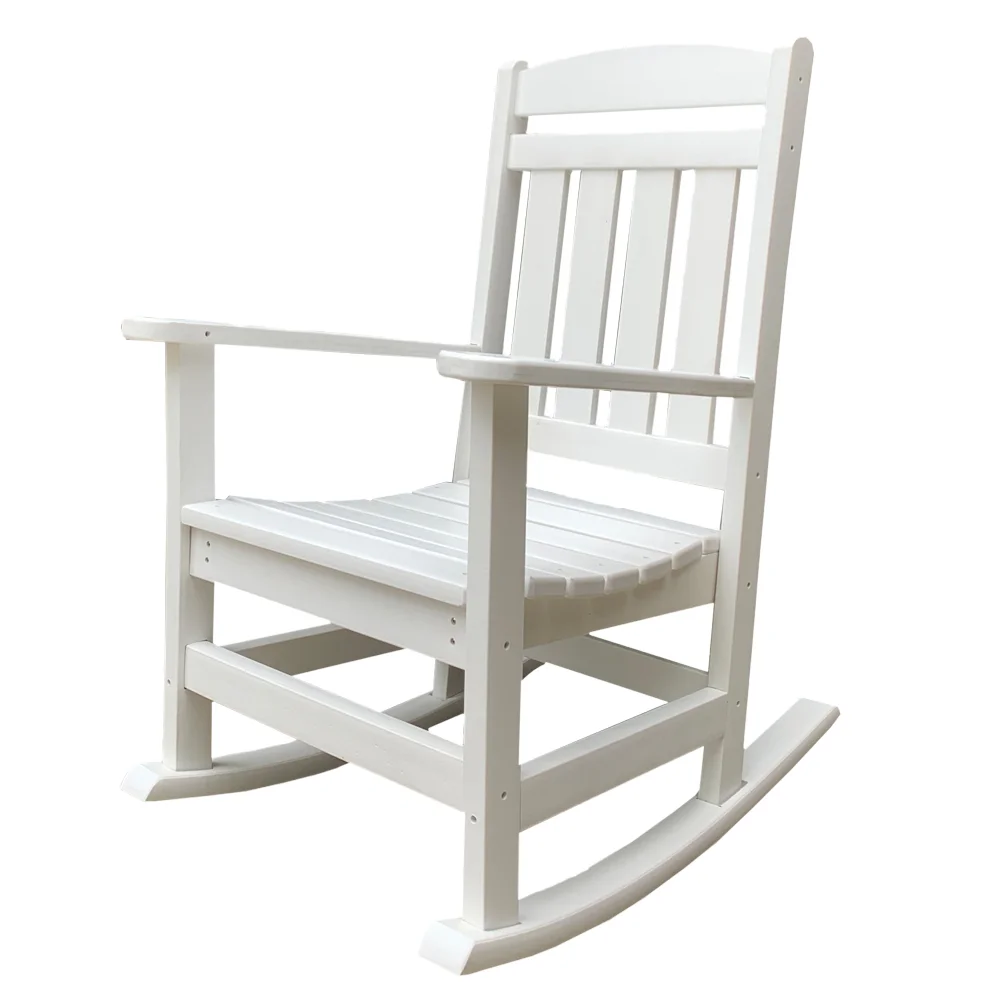 

Modern living room garden wooden rocking chair outdoor solid wood rocking chair