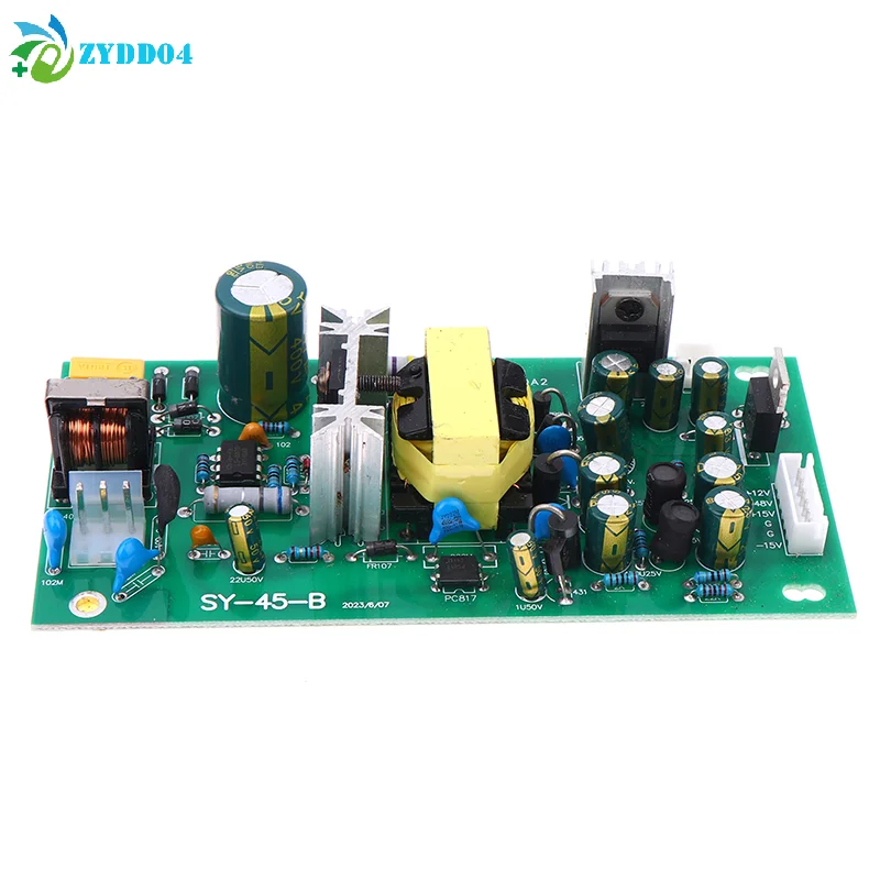 ●1PCS AC110-220V 45W Mixer Universal Switching Power Supply Board Output Voltage +12V, -15V, +15V, +48V Digital Power Board